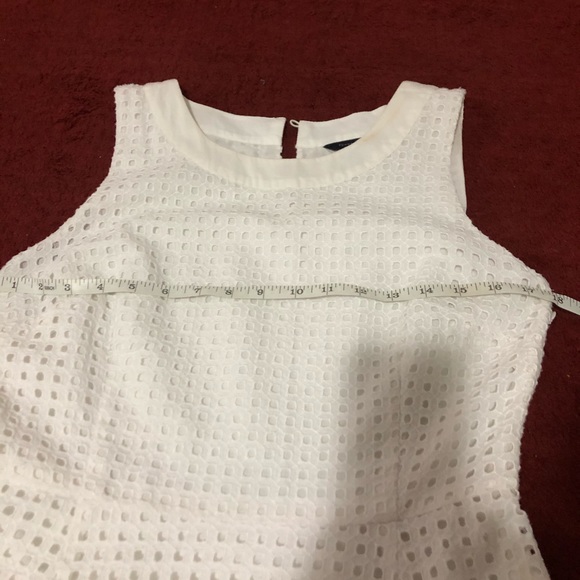 Tommy Hilfiger Fit and Flare White Dress (size 8) - Picture 6 of 6